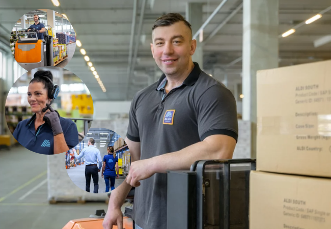 Travaillez dans la Logistique chez Aldi